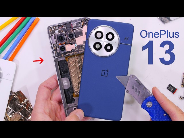 The OnePlus 13's Double Decker cooling system - TEARDOWN