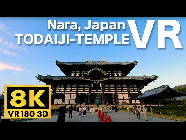 [VR180-8K] Japan Travel - Todaiji-Temple, Nara - World Heritage [Video for VR Headset]