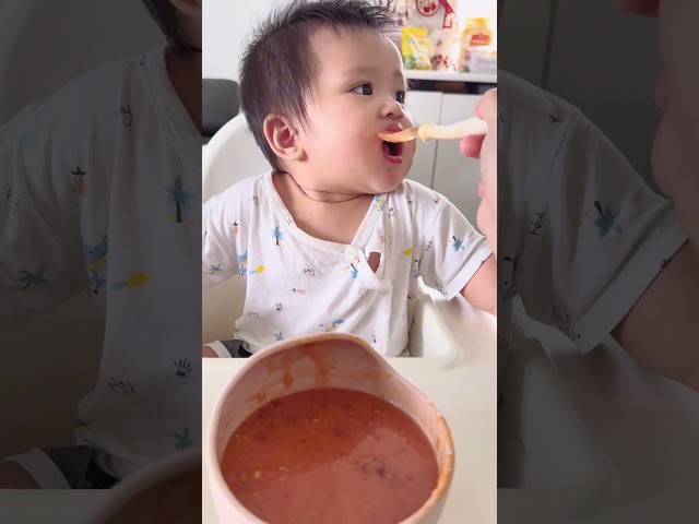 9m : Vegetable Soup #baby #babysolid #vietnamesecuisine #australia #food