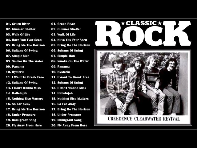 Great Best Rock Songs 70s 80s 90s Collection | Classic Rock Songs Of All Time