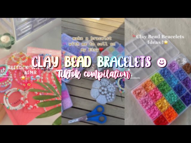 Clay Bead Bracelets! || TikTok Compilation