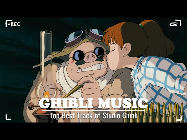 Ghibli Relaxing || Ghibli Piano 💓 Relaxing Music 🎶🎶 Spirited Away, Laputa, Howl's Moving Castle,...