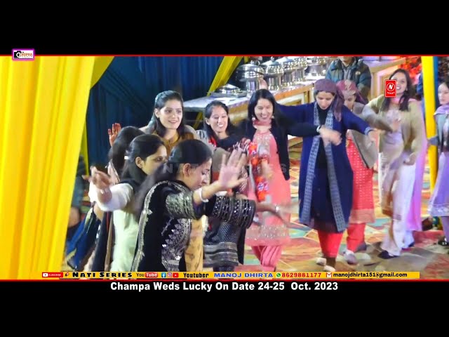 Pahari Beautiful Girls' Nati Dance 2024