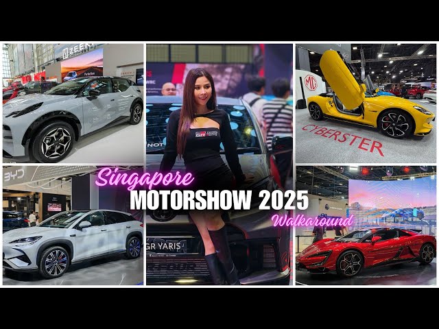 Singapore Motorshow 2025 Walkthrough: Top EV Launches & Highlights at Suntec