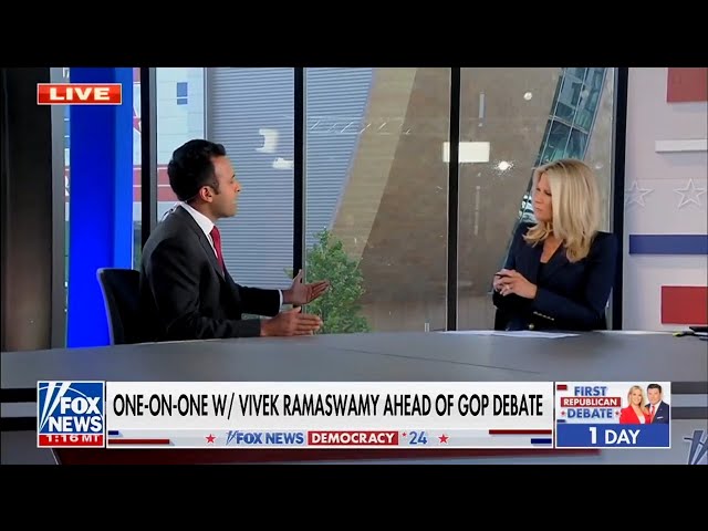 Vivek Ramaswamy Appears on The Story with Martha MacCallum 8.22.23