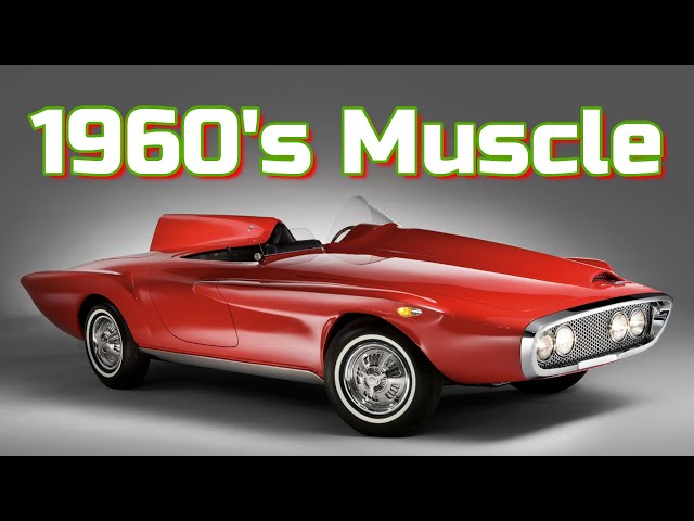 50 MUSCLE CARS THAT DEFINED THE 60'S (PART 1)  #zillionairestoys #60smusclecars