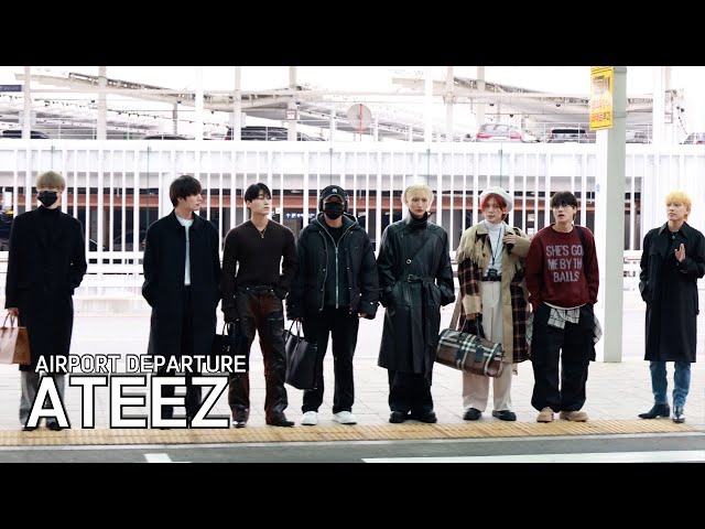 [4K] 에이티즈(ATEEZ) 인천공항 출국 | ATEEZ Airport Departure