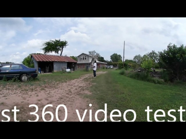 My 1st 360 video