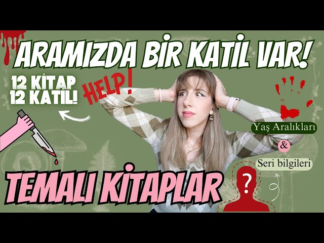 Katil Bulmalı Kitap Önerileri!