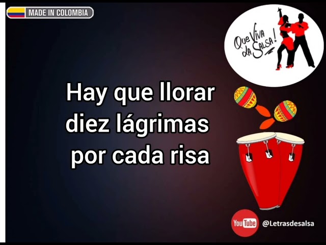 Diez Lágrimas - Hermanos Lebron - Letra