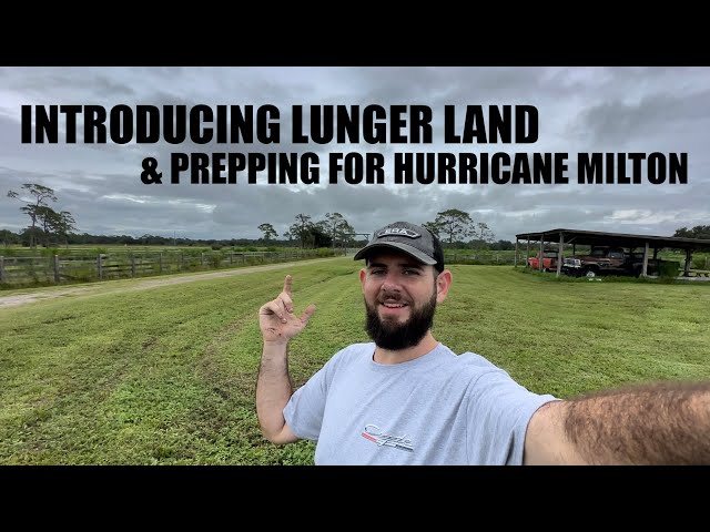 Introducing Lunger Land - Full Tour & Hurricane Milton Prep!