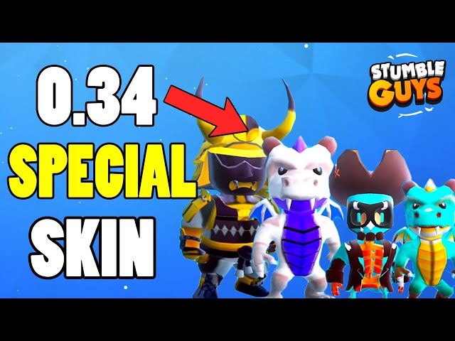 Stumble Guys 0.34v Update New Skins Leak | Stumble Guys 0.34 Update New Skins Gameplay | 0.34 Update