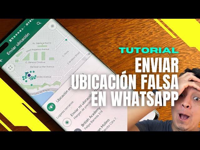 Cómo enviar una UBICACIÓN FALSA en WHATSAPP (Truco 2023)