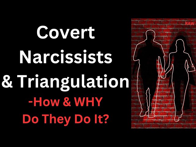 Covert Narcissists & Triangulation - How & WHY Do They Do It? [RAW]