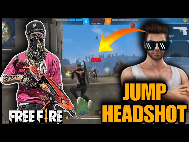 II FREE JUMP HEADSHOT 🤯#freefire#shortsfeed #youtubevideo#distractgaming#jumpheadshots#freefireindia