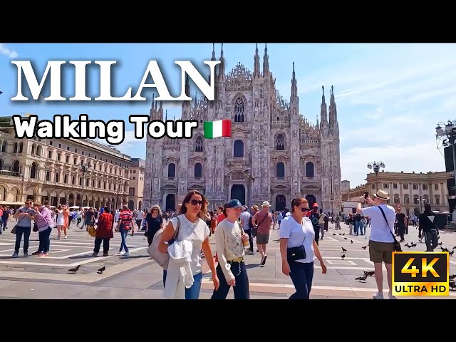 Milan Italy Walking Tour part 3 - Modern Milan 4K Ultra HD || Travel Tube