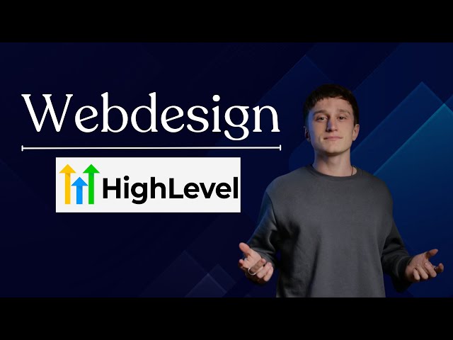 Webdesign Basics in GoHighLevel | Tutorial Deutsch