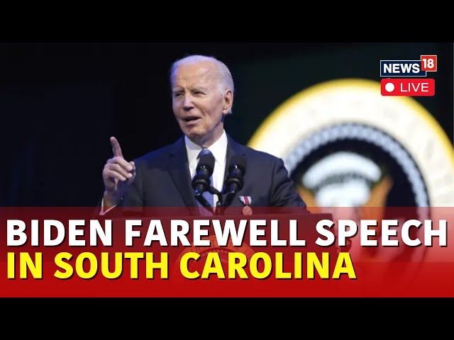 Biden’s Farewell Speech: President Biden Attends Service At Royal Missionary Baptist Church | N18G