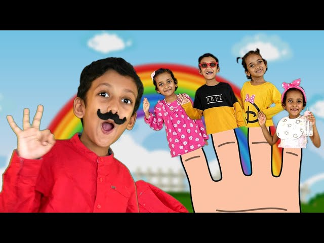 🔴LIVE | Finger Family Song with Jobs | Educational Song | Kids Songs - Kuku and Cucudu