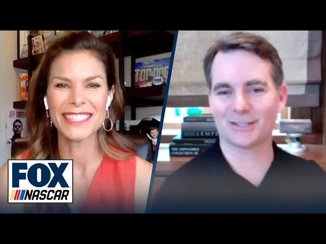 Jeff Gordon re-lives his HOF career going OFF TRACK with Jamie Little | NASCAR ON FOX