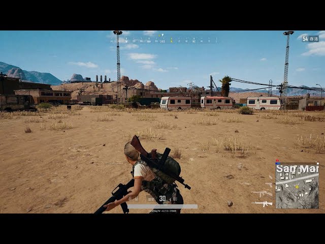 [直播] 洋叔叔 假日吃雞一小時 PUBG 20180811