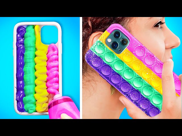 UNIQUE DIY PHONE CRAFTS || Cool DIY Crafts And Hacks For Your Gadgets By 123 GO Like!