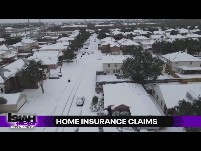 Post-winter storm car maintenance, home insurance claims