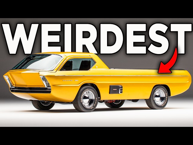 25 WEIRD Dodge Muscle Cars You've Never Heard Of!