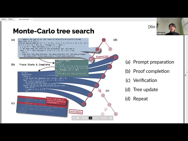 Huajian Xin | Frontier of Formal Theorem Proving with Large Language Models