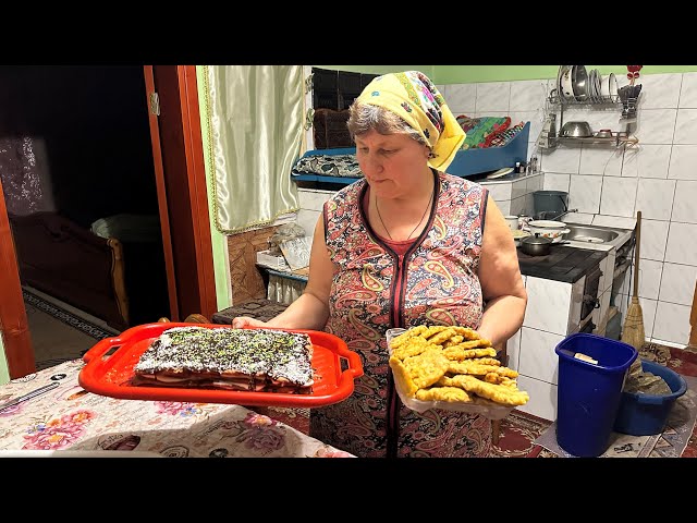 A Winter ❄ Day in the Carpathians 🏔: Grandma’s Village Life and Holiday Preparations