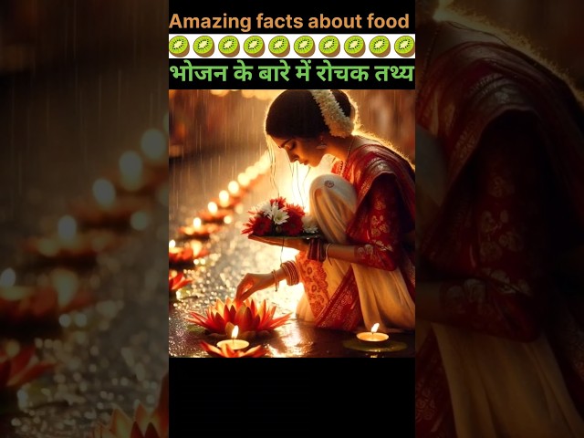 Top 10 Amazing facts about food 🥭 | Food facts in hindi #facts #shorts