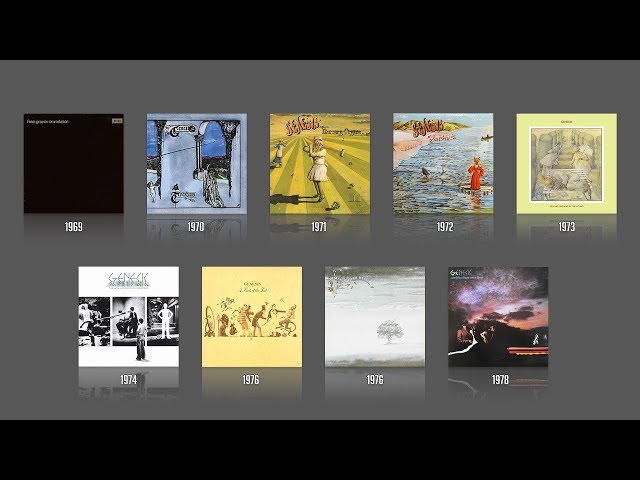 Genesis 1969-1978 Studio Album Ranking - My List