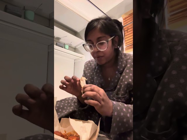 IRL mUKBANG ASMR SMACKING MESSY EATING