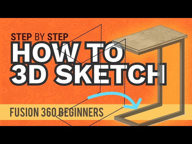 How to Create a 3D Sketch in Fusion 360 | 3D Sketching 101