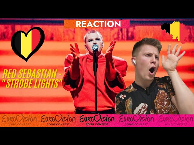 🇧🇪 Red Sebastian - "Strobe Lights" REACTION | Eurosong 2025 | Eurovision Belgium 2025