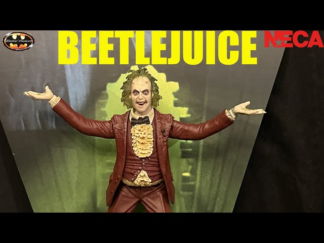 NECA Beetlejuice Till Death Do Us Part Brown Suit Action Figure Review & Comparison