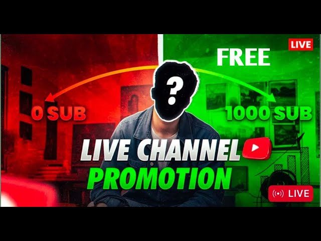 Get 1000+ Subscribe Free | Live Channel Cheking And Free Promotion |Free Promotion