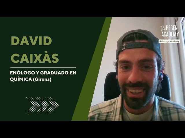 DAVID CAIXÀS - Alumno del Curso de Gestión en Agricultura Regenerativa 360º