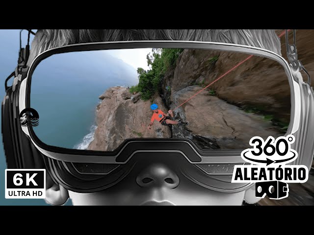 Rappelling 360 Video 5K Virtual Reality 360 Random 360 # 07