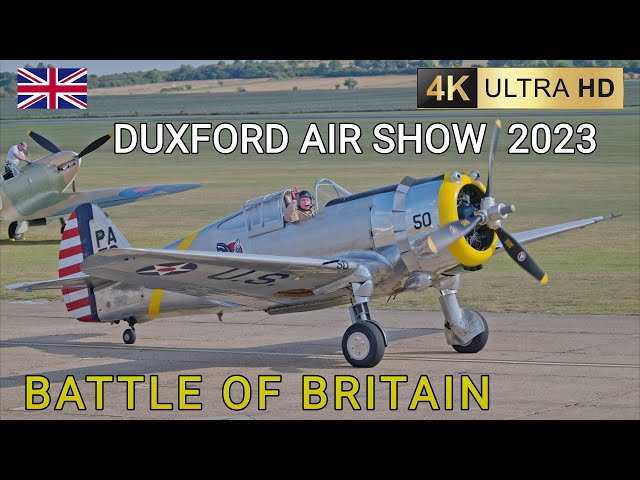 Battle of Britain Duxford Air Show 2023 Saturday 4K60