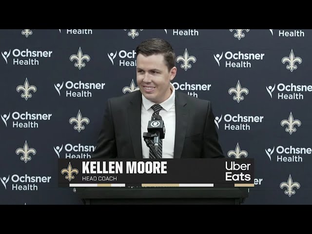 Saints HC Kellen Moore's Introductory Press Conference