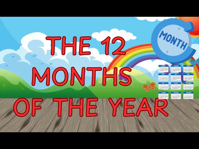 Months of the Year Song | Song for Kids