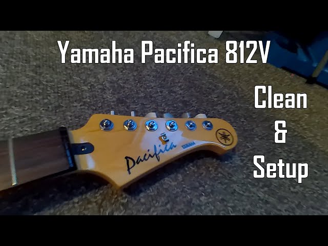 Yamaha Pacifica 812V | Clean And Setup