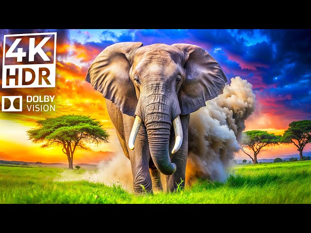 Ultimate Wildlife in 16K HDR | Stunning 120FPS Dolby Vision Experience - Cinematic Sound