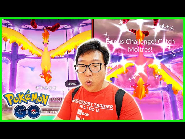 Dynamax Moltres Max Monday With Shiny Caught! - Pokemon GO