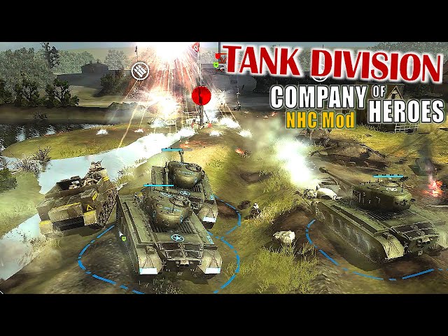 Tanks war in St. Hilaire - Company of Heroes NHC Mod