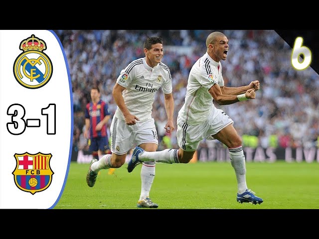 Real Madrid vs Fc Barcelona 3-1 Goals and Highlights [26/10/2014]