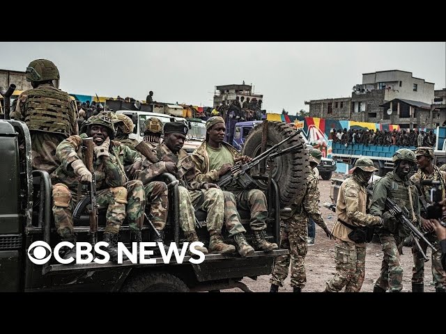 Rebel groups declare ceasefire in Congo