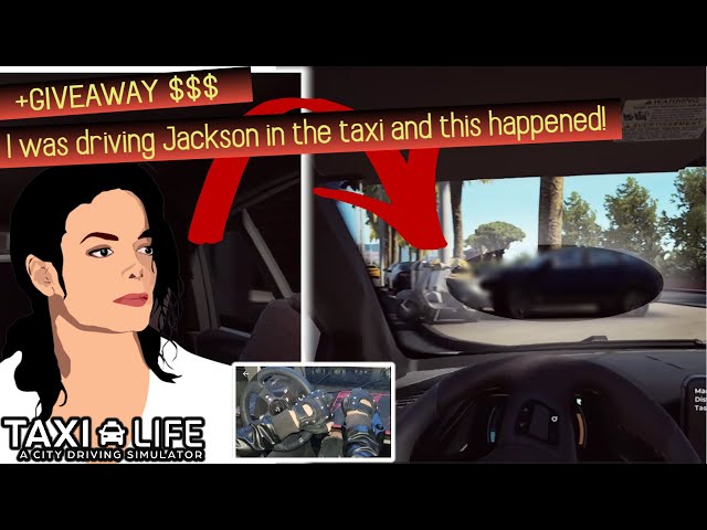 Terrifying Moment with Michael Jackson in Taxi Life: A City Driving Simulator