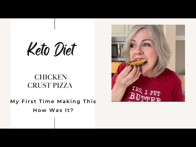 Chicken Crust Pizza / My First Time Making It / Keto Low Carb Recipes